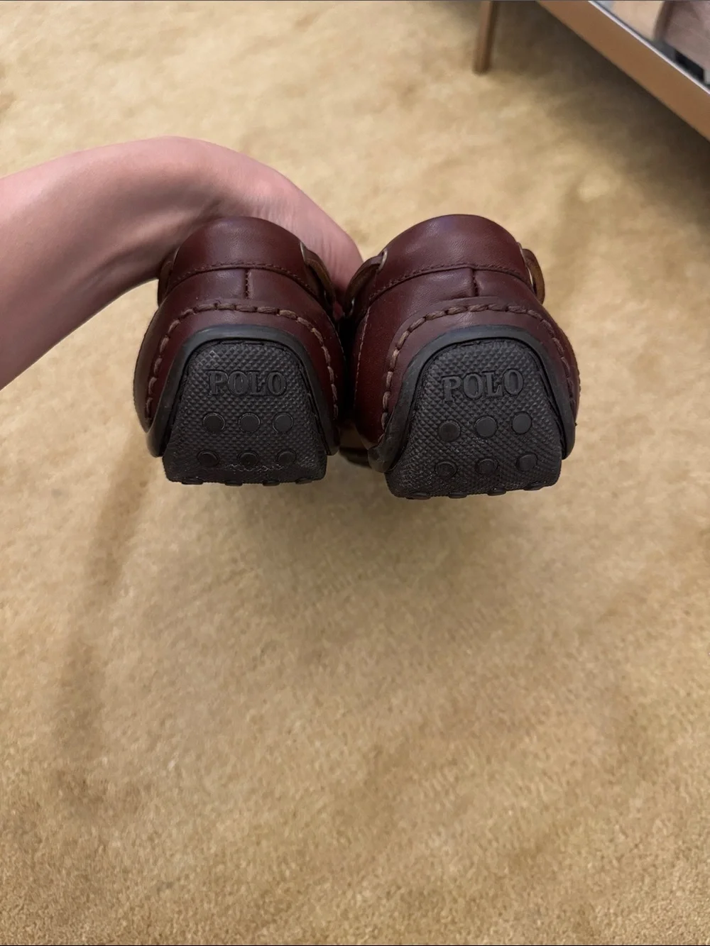 Polo Ralph Lauren Roberts leather driver